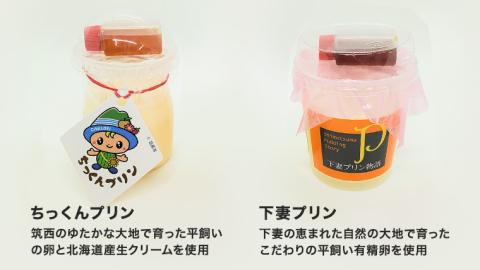 ちっくんプリン８個　下妻プリン３個ミックスセット[BW022ci]