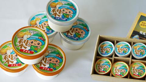 梨アイス・梨シャーベット セット 詰め合わせ フルーツ [AJ029ci]