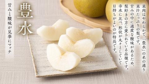 【 JA 北つくば 】 筑西ブランド 認証品 豊水 10kg 2026年産 先行予約 梨 果物 フルーツ なし ナシ 豊水梨 くだもの デザート 茨城 [AE011ci]