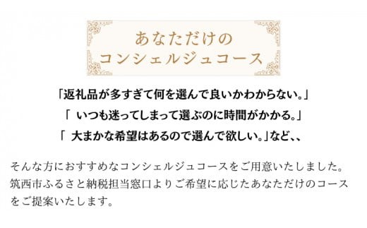 筑西市厳選！ とっておきのお礼の品  あなただけの コンシェルジュ 50万円 コース オーダーメイド サービス [ZZ020ci]