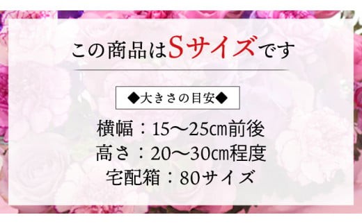 【 6ヶ月 定期便 】 癒し の フラワー セラピー アレンジメント Sサイズ お花 花 はな アレンジ リラックス リフレッシュ ストレス [CT121ci]
