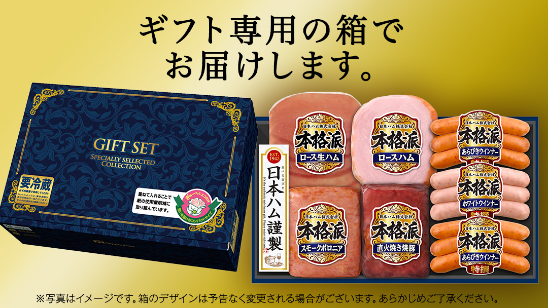 【 お歳暮 熨斗付 】 日本ハム 筑西工場 本格派 ギフトセットB