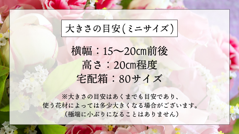 ≪ギフト≫季節のお花アレンジメントミニ アレンジメント 生花 ギフト プレゼント 誕生日 記念日 母の日 父の日 [CT011ci]