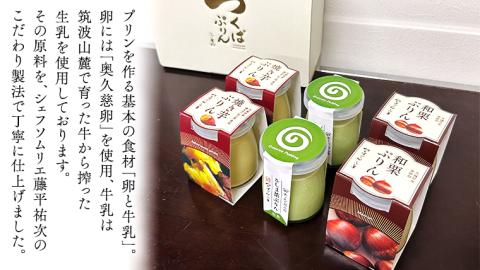 【 お歳暮 熨斗付き 】 つくばぷりん アソートセット  ( 和栗 ・ 焼き芋 ・ お茶 ) 栗 くり 芋 いも 茶 お茶 さしま茶 抹茶 フルーツ プリン デザート スイーツ[DL003cis]