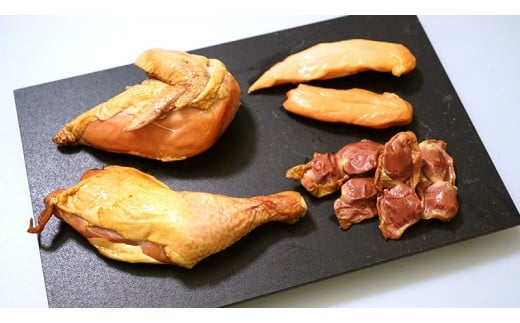 【 熨斗付き 】 ～ 匠のハム工房 ～ 燻製職人 ！ 風實 スモークチキン 食べ比べ セット ！ ギフト 贈答 詰め合わせ セット 冷凍 鶏肉 鶏 もも むね肉 ささみ 砂肝 かざみ [AJ011ci] 熨斗付き