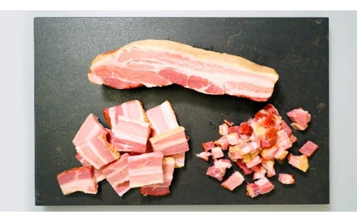 ～ 匠のハム工房 ～ 燻製職人 ！ 風實 熟成 ベーコン 三昧 ギフト 贈答 詰め合わせ 小分け 冷凍 豚肉 燻製 豚バラ ベーコン ブロック 厚切り 豚 かざみ [AJ004ci] 通常（熨斗不要）