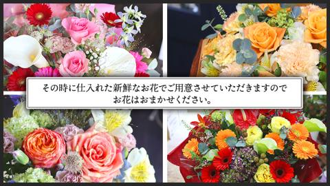 ≪定期便≫季節のお花アレンジメントミニ＊12回 アレンジメント 生花 [CT014ci]