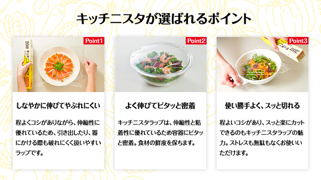 【業務用】日本初の「抗ウイルス仕様」ラップ SIAA登録製品 キッチニスタラップ 抗ウイルス・抗菌 業務用 ラップ 食品ラップ キッチン 台所用品 日用品 [DO008ci]