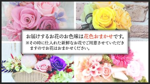 花色おまかせ プリザーブドフレーム アレンジ ギフト プレゼント 花 お祝い 贈答 記念日 [CT075ci]