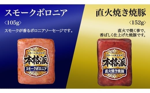 【 お中元 熨斗付 】 日本ハム 筑西工場 本格派 ギフトセットB 肉 にく 贈答 ギフト 詰め合わせ ハム ソーセージ ウィンナー 生ハム 焼豚 [AA081ci] お中元 熨斗付き