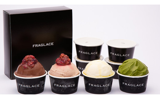 FRAGLACE　Assort4フレーバーのアイスクリーム[CL001ci]