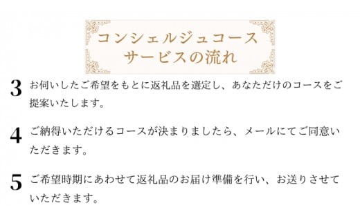 筑西市厳選！ とっておきのお礼の品  あなただけの コンシェルジュ 50万円 コース オーダーメイド サービス [ZZ020ci]