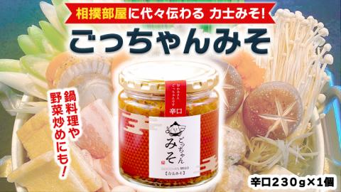 ごっちゃんみそ（辛口） 味噌 国産 日本産 安心 安全 調味料 [CR003ci]