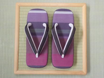 【桐下駄】デザインクロスシリーズ－男性用－[BL007ci]