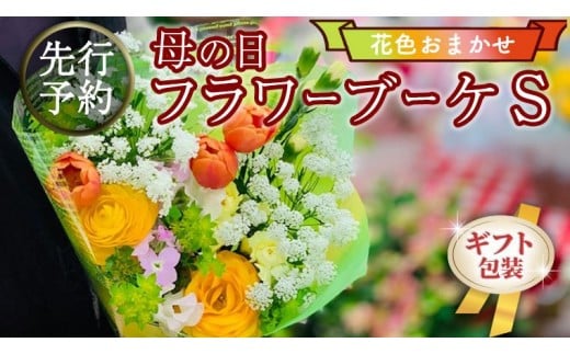【 母の日 】 ブーケ S 花色 おまかせ ギフト プレゼント 花 お祝い 贈答 記念日 [CT090ci]