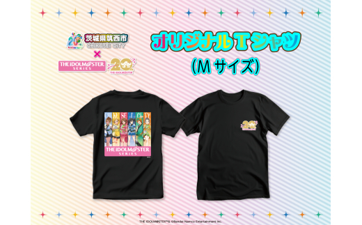 『 アイドルマスター 』シリーズ オリジナル コラボTシャツ 2025 Mサイズ アイマス Tシャツ ゲーム [ZZ057ci] Mサイズ