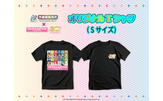 『 アイドルマスター 』シリーズ オリジナル コラボTシャツ 2025 Sサイズ アイマス Tシャツ ゲーム [ZZ056ci] Sサイズ
