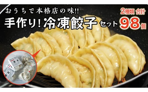 手作り！ 冷凍 餃子 セット ( 通常餃子・ローズポーク餃子 ) 国産豚肉 国産野菜 肉 お肉 豚肉 中華 冷凍 詰め合わせ セット [CQ001ci]