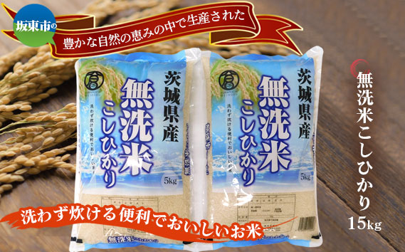 令和7年産　無洗米こしひかり10kg【坂東市産】