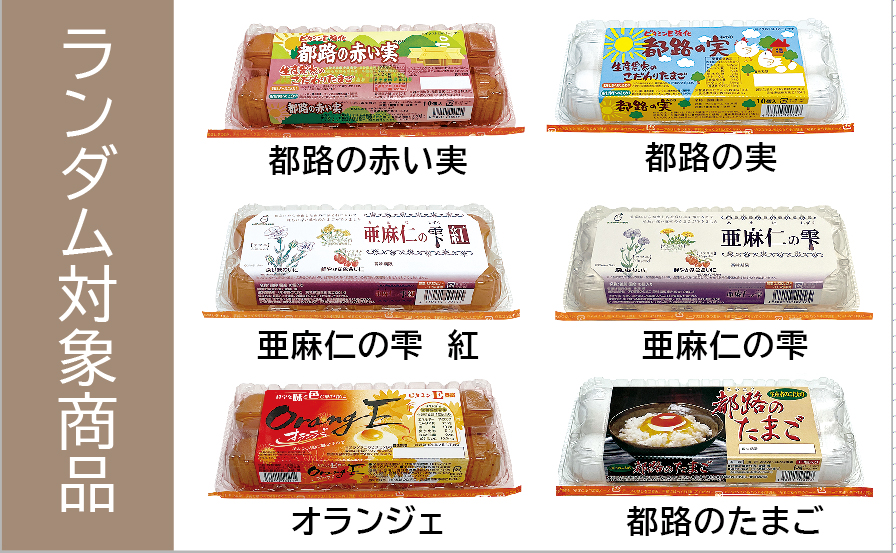 たまご好きが唸る！「都路のたまご」バラエティーパック※「みやこじ」30個（25個＋卵割れ補償5個）、「ランダム」30個（25個＋卵割れ補償5個）