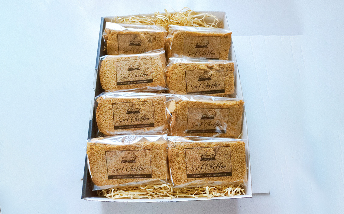 米粉ロイヤルミルクティーシフォンケーキ　8個