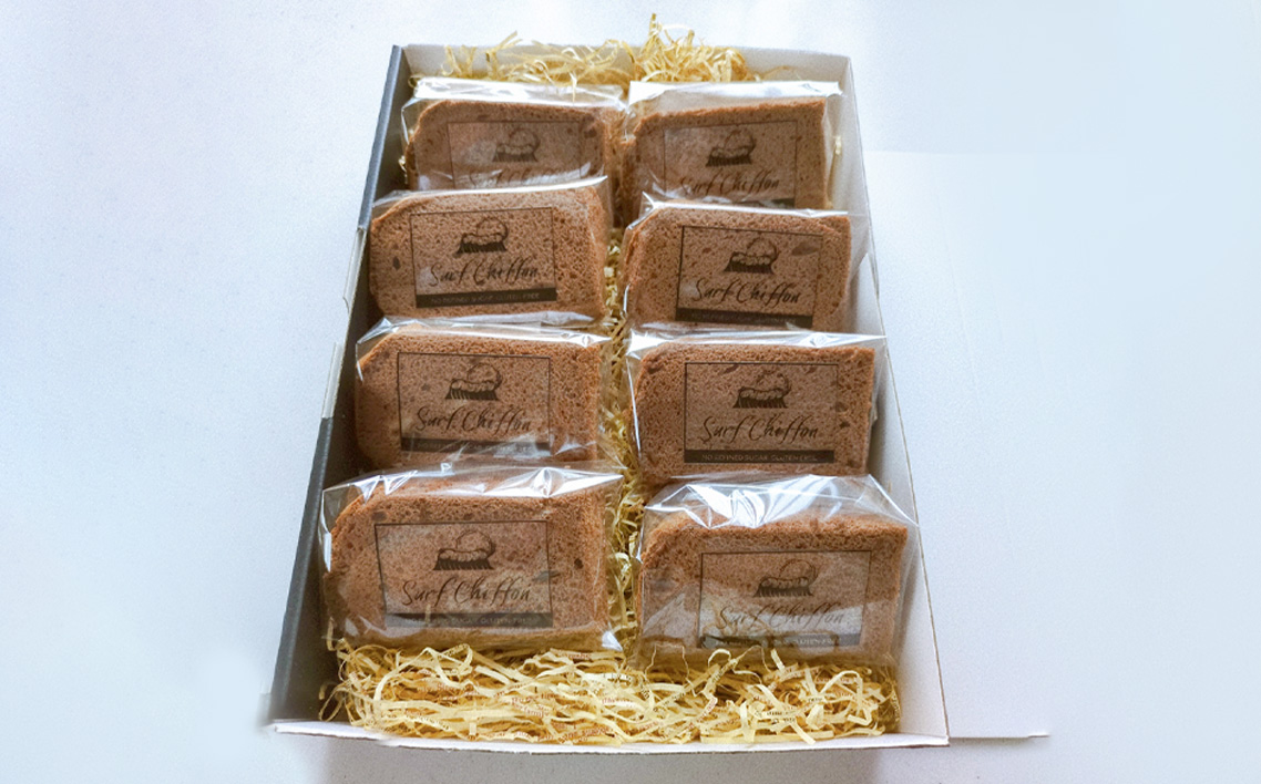 米粉ココアシフォンケーキ　8個