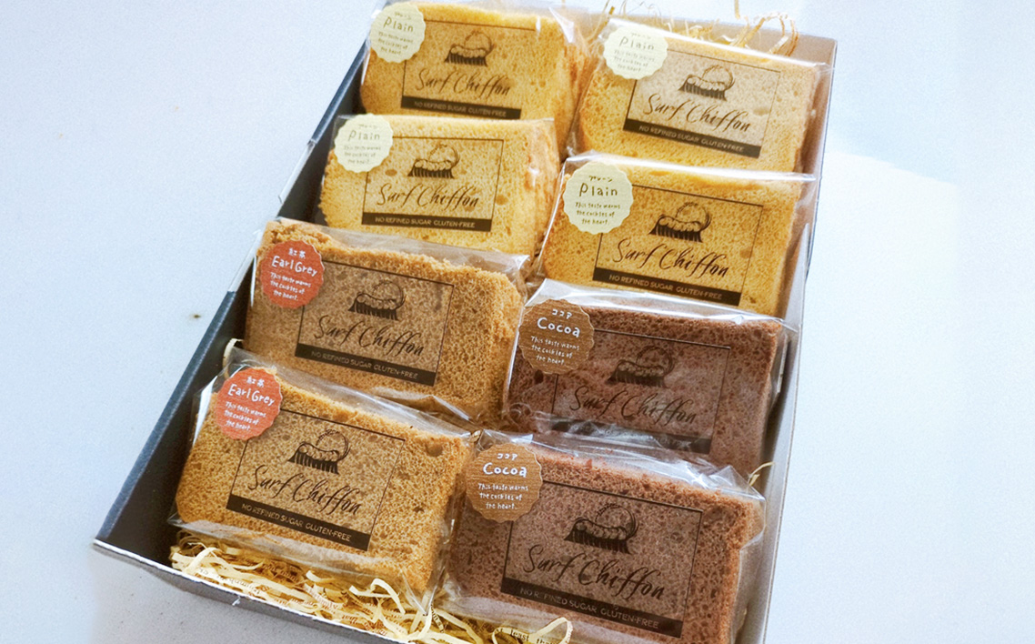 米粉シフォンケーキ アソートセット　8個