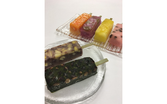 冷たくてモチモチ　新食感アイス　くずバーセット