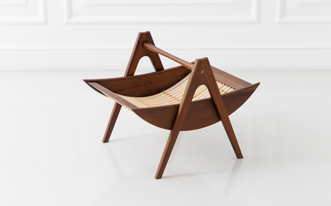 【マルニファニシング】NO.544 マガジンラック（ダークブラウン）