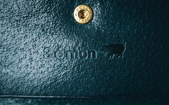 【ピッグレザー】コンチネンタルウォレット（ネイビー）