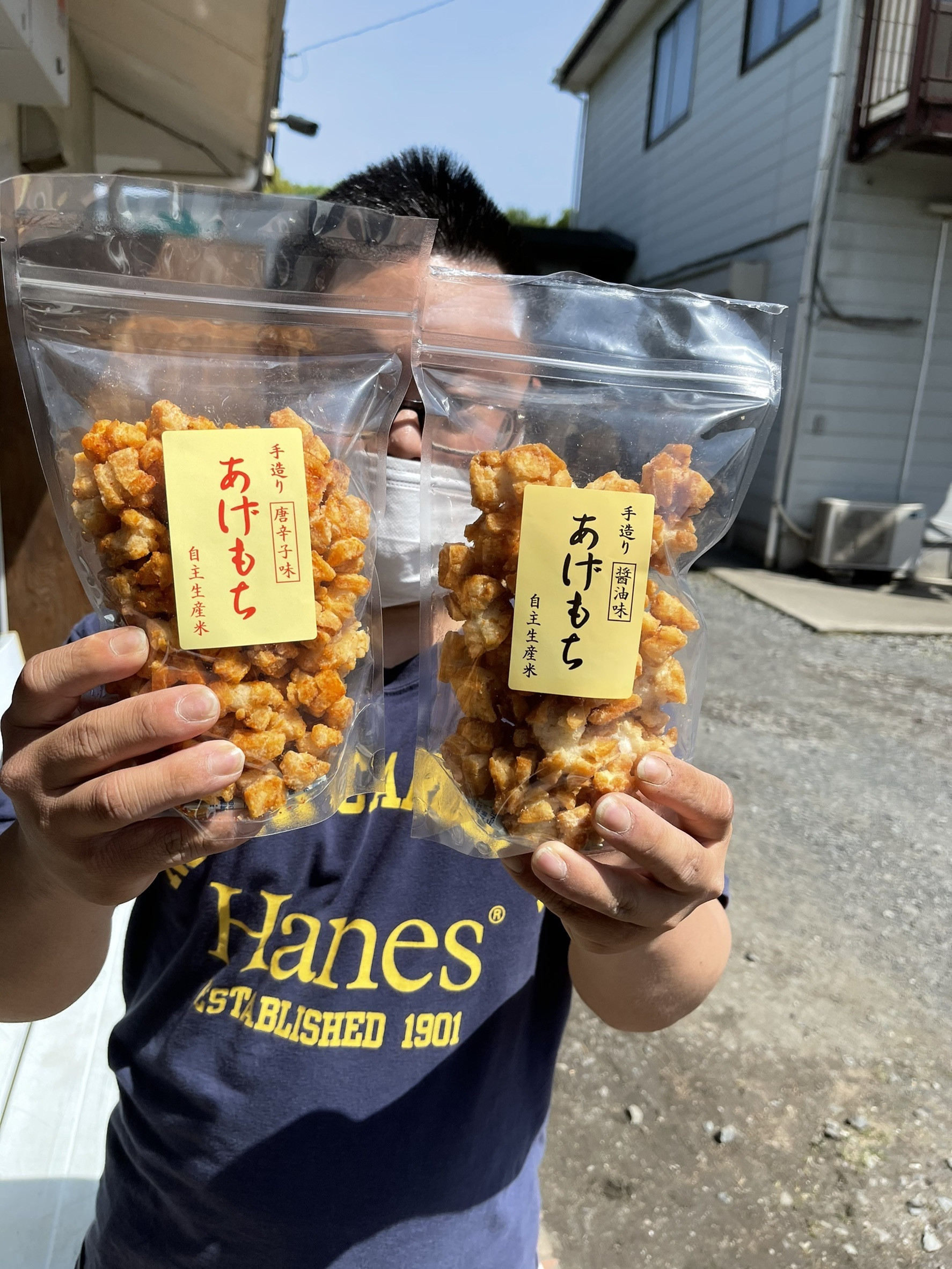 しずかの創造苑 手作りあげもち