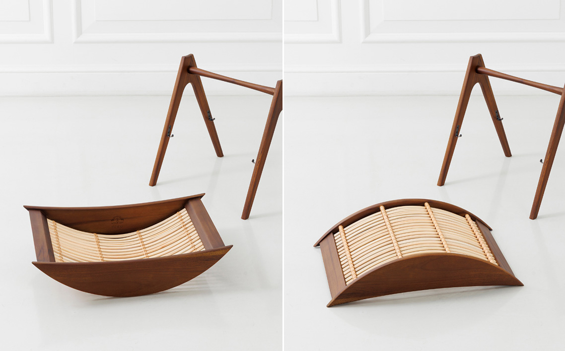 【マルニファニシング】NO.544 マガジンラック（ダークブラウン）