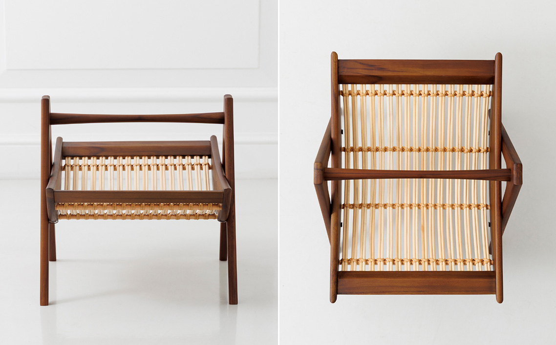 【マルニファニシング】NO.544 マガジンラック（ダークブラウン）