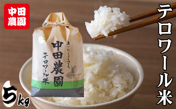 令和7年産　中田農園テロワール米（5kg）