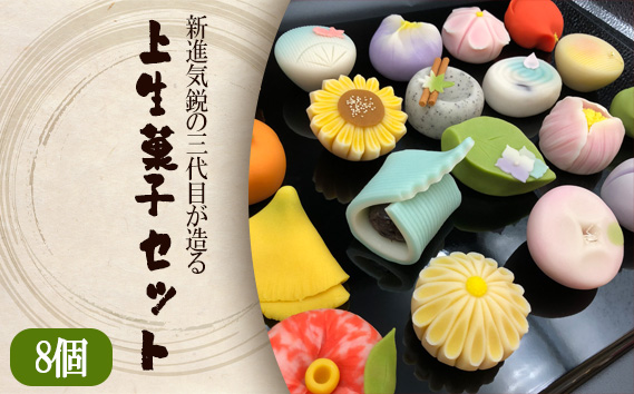 新進気鋭の三代目が造る上生菓子セット