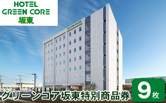 グリーンコア坂東特別商品券（9900円分）