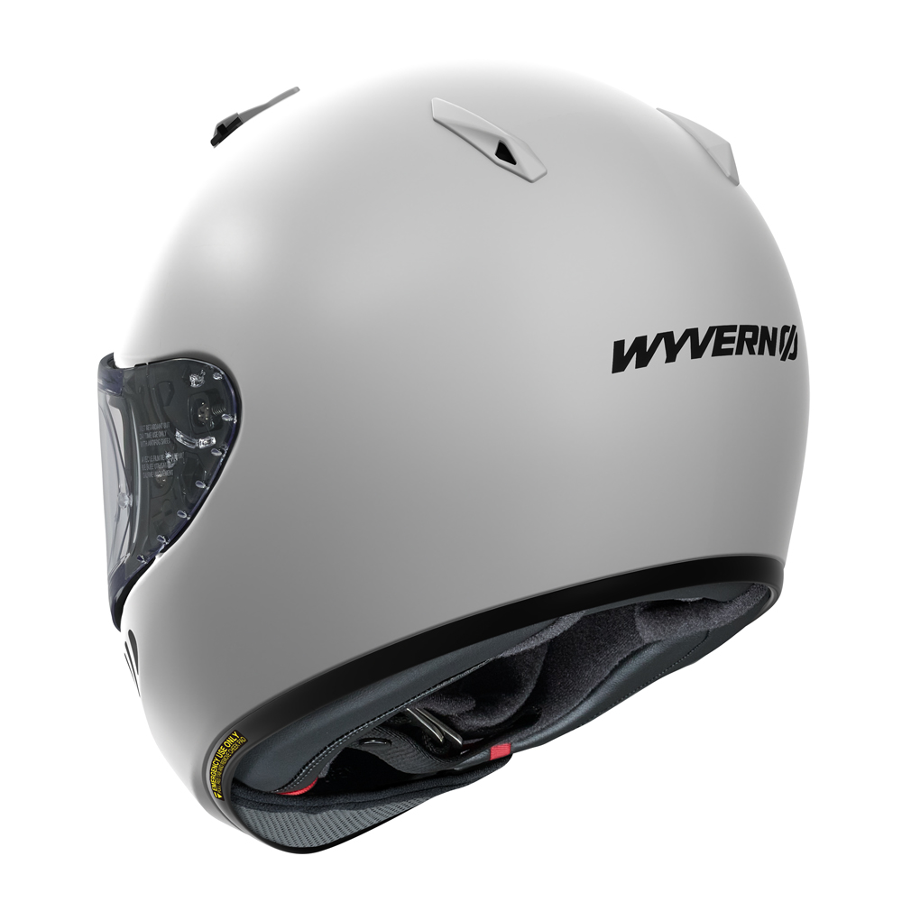 SHOEIヘルメット「WYVERNΦ ホワイト 」XL フィッティングチケット付き｜フルフェイス バイク ツーリング レーサー マルケス ショウエイ [1705]