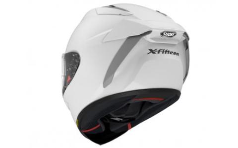 SHOEIヘルメット「X-Fifteen ホワイト」S フィッティングチケット付き 