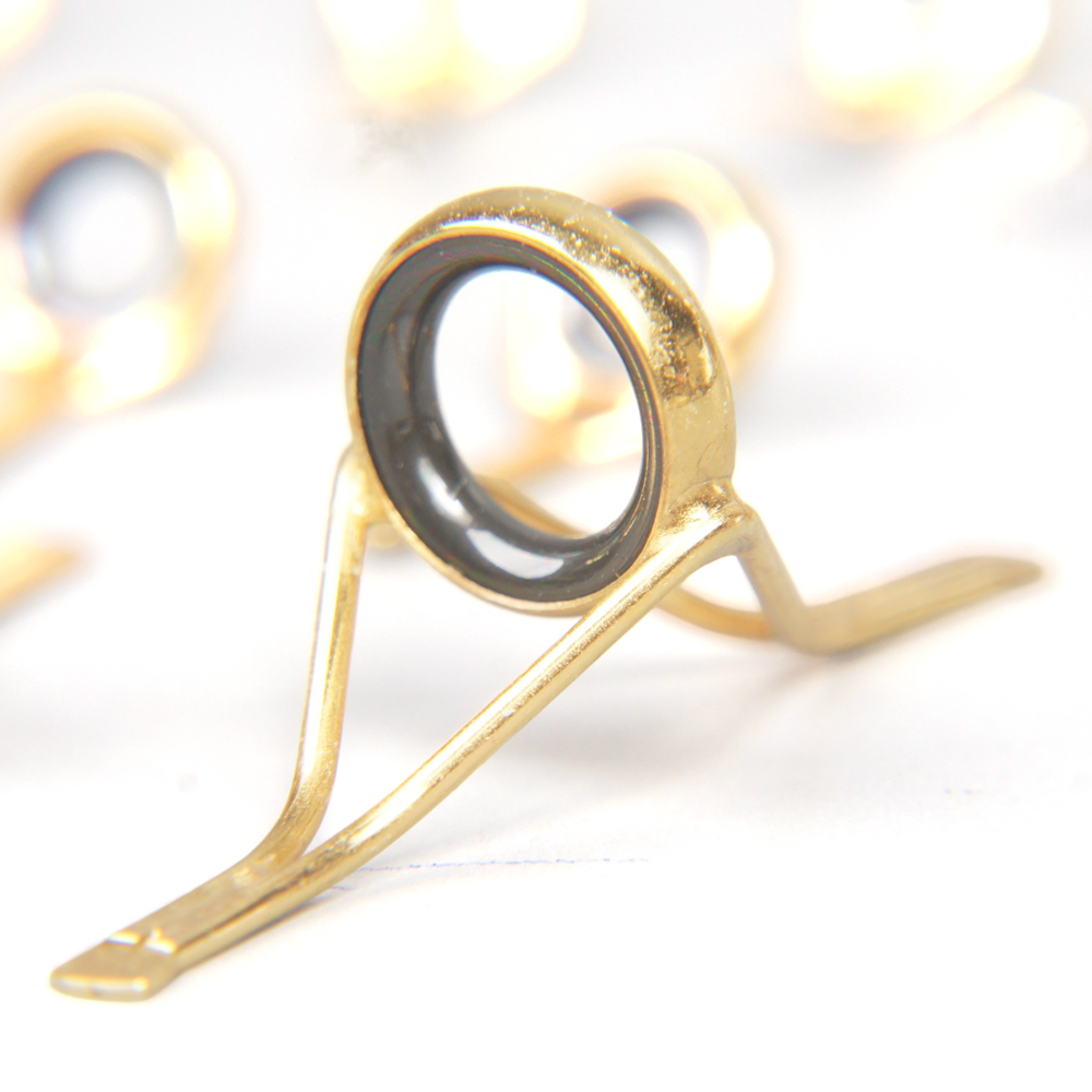 ヘチ竿用ガイドセット金メッキ｜ハンドメイド 釣具 ヘチ 竿 [1750]