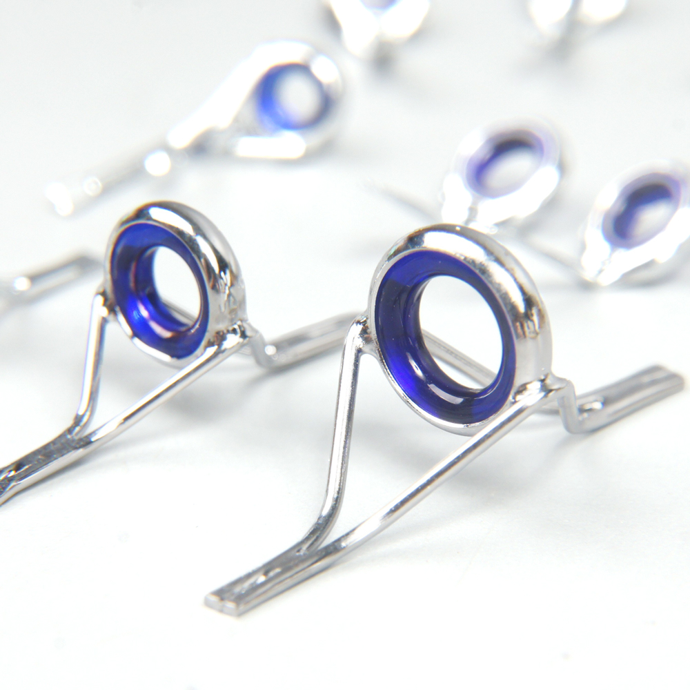 船小物セット クリスタルブルー｜ハンドメイド 釣具 竿 ガイド [1751]