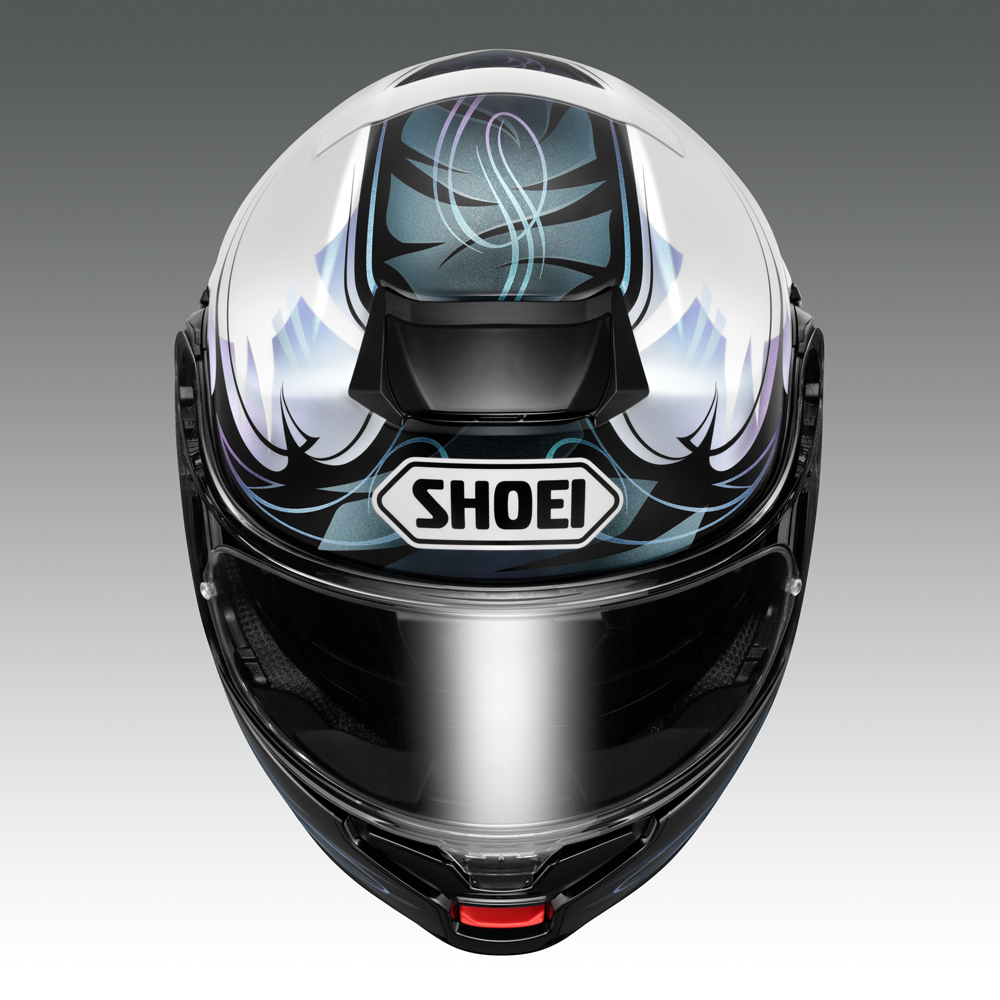 SHOEIヘルメット「NEOTEC 3 BREEZE (BLUE／WHITE)」XXL フィッティングチケット付き｜フルフェイス フェイスカバー バイク ツーリング ショウエイ [1878]