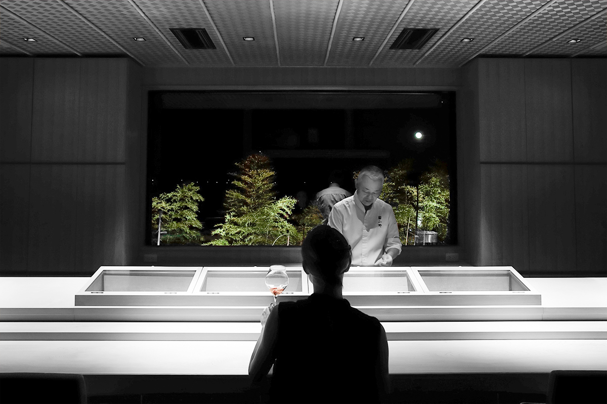 鮨小野 お食事券 10万円分｜高級 すし 食事 料理 江戸崎 稲敷市 [1799]