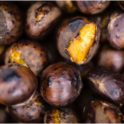 甘さが自慢!貴重品種『倉方』の焼き栗(200g×3袋) ＆ 茨城県産ほしいも(150g×3袋)【配送不可地域：離島】