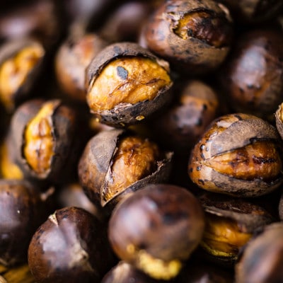 かすみがうら市産焼き栗(200g×4袋) ＆ 茨城県産ほしいも(150g×3袋)【配送不可地域：離島】