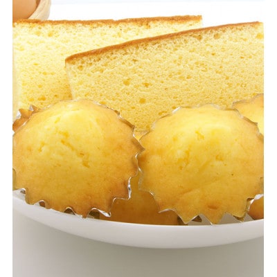 ナカジマ農場の「海藻卵」20個(海藻卵15個+割れ保障5個)とたまごやさんの焼き菓子詰め合わせ【配送不可地域：離島】