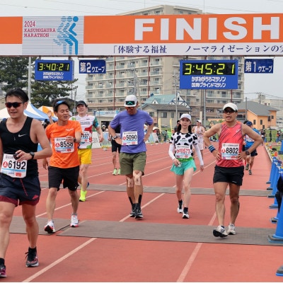かすみがうらマラソン兼国際ブラインドマラソン2025出走権(フルマラソン)1名様分+Tシャツ