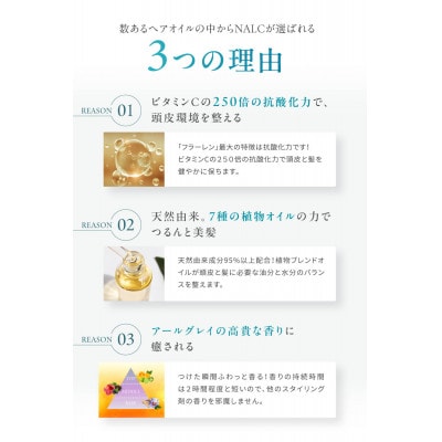 NALCアウトバスリペアヘアオイル　100ml×1本