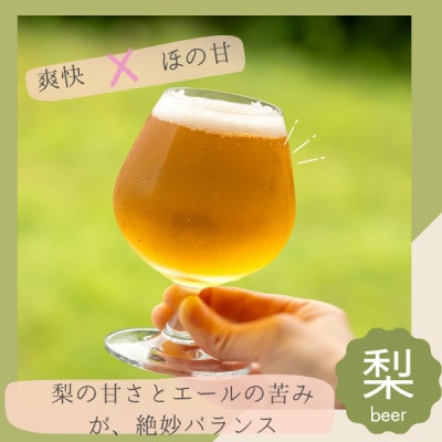 季節限定 醸造霞ヶ浦梨エール計990ml【配送不可地域：離島】