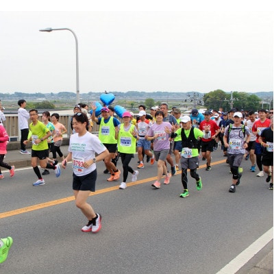 かすみがうらマラソン兼国際ブラインドマラソン2026出走権(10マイル)1名様分+Tシャツ