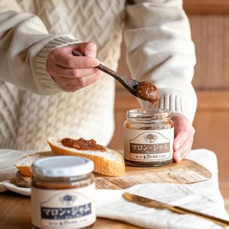 マロンジャム250g　2種(プレーン・オードゥヴィ)